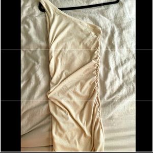 Never worn tight one sleeve dress